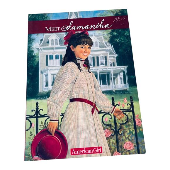 VTG American Girl Meet Samantha BOOK 1998 Pleasant Company Children's Story Book - Picture 1 of 4